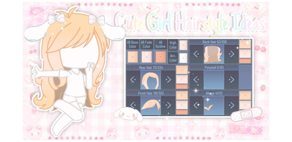 Gacha Hair Ideas截图2