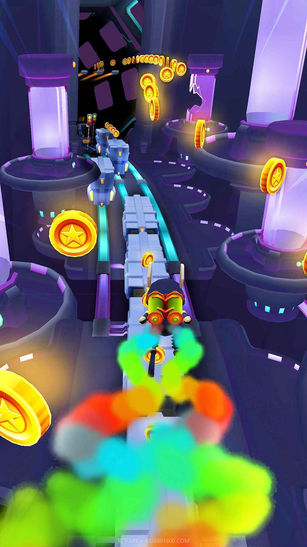 地铁跑酷太空站截图4