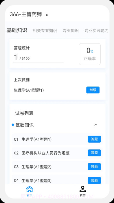 主管药师原题库截图2