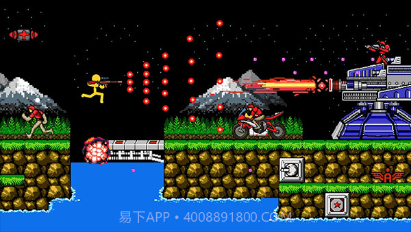 火柴人vs像素战斗截图1