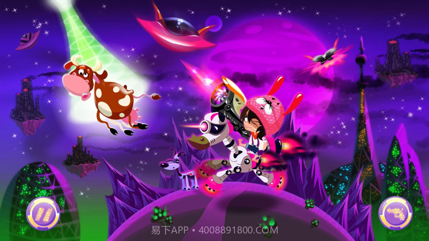 牛仔对抗UFO截图2 牛仔对抗UFO截图2