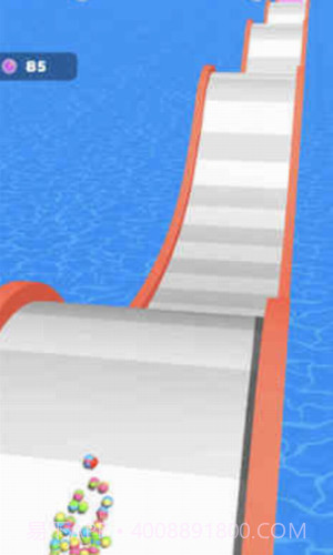 雪道飞球截图2