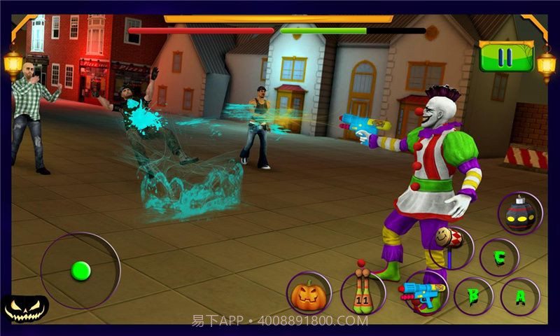 可怕的小丑万圣节之夜截图3