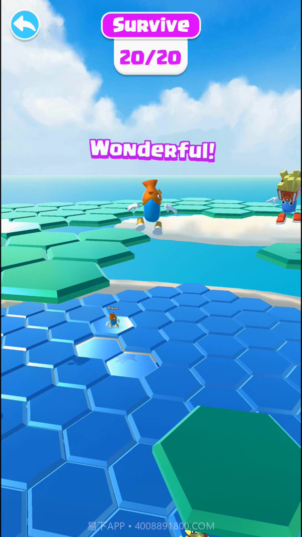 豆豆人六边形挑战截图4