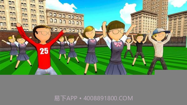 校园女孩火柴人截图2