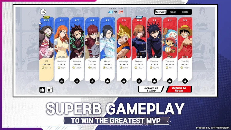 JUMP漫画群星大集结国际版截图4