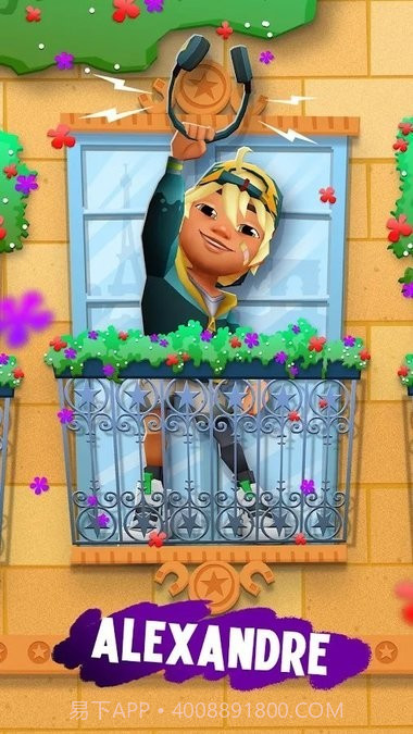 地铁跑酷外服截图1 地铁跑酷外服截图1