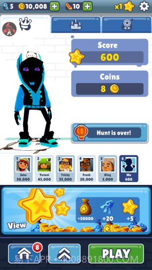 地铁跑酷彭于晏终极成品版截图1 地铁跑酷彭于晏终极成品版截图1