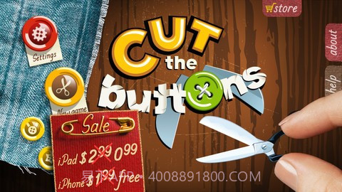 剪纽扣 Cut the Buttons完整版截图1 剪纽扣 Cut the Buttons完整版截图1