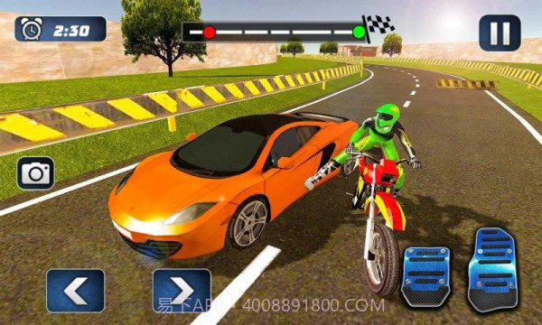 摩托车对决赛车截图4 摩托车对决赛车截图4