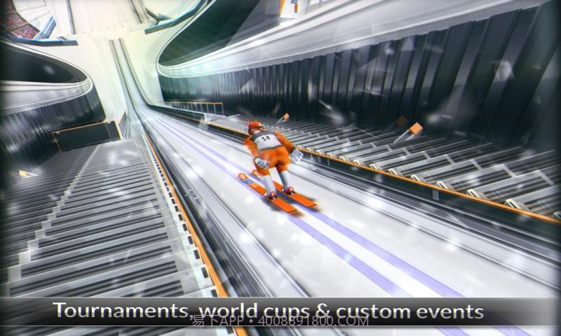 冬季运动跳台滑雪模拟APP截图5 冬季运动跳台滑雪模拟APP截图5