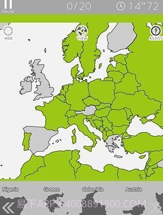 World Map Puzzle截图3