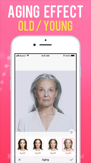 面部老化相机截图2 面部老化相机截图2
