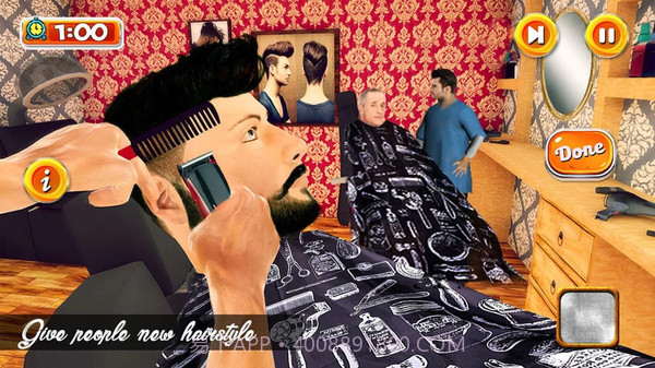 剪发模拟器截图2 剪发模拟器截图2