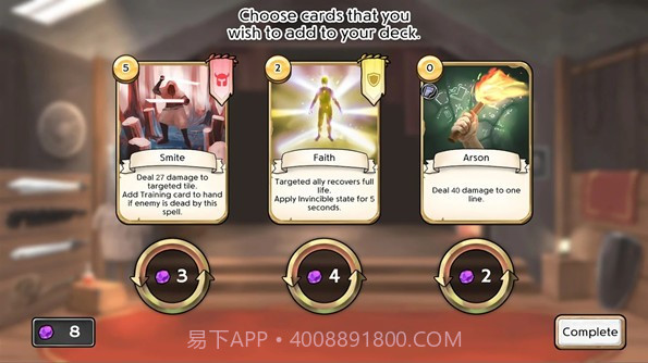 3分钟英雄卡片防御截图1