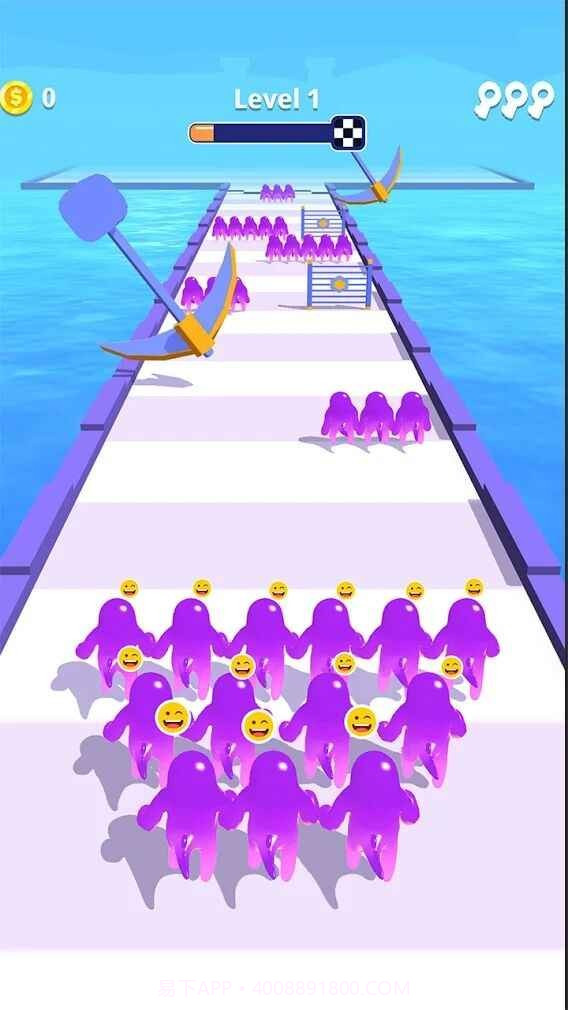 果冻人酷跑3d截图1 果冻人酷跑3d截图1