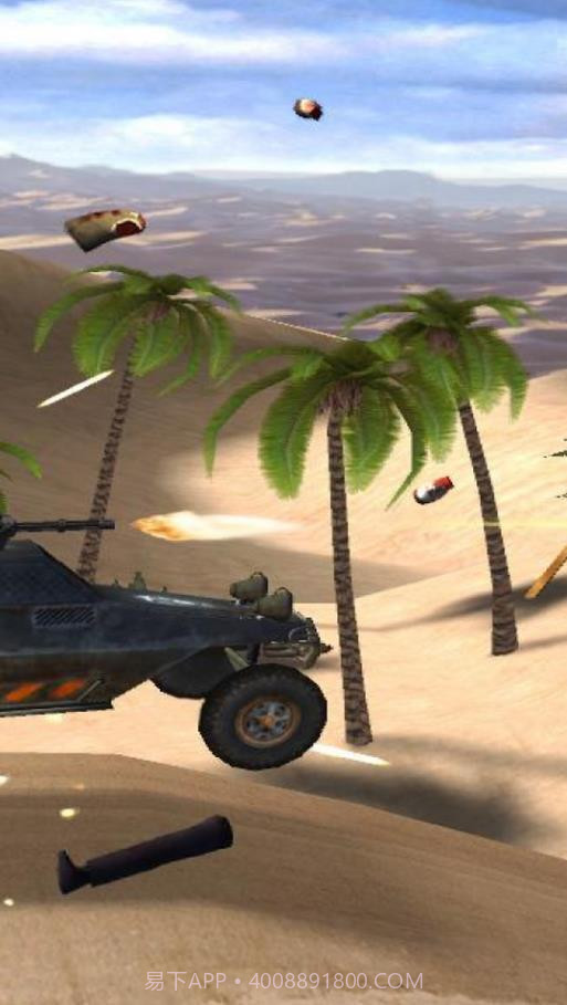 战车撞僵尸3D截图1 战车撞僵尸3D截图1
