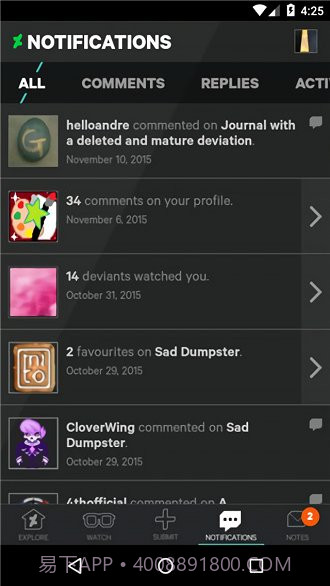 deviant art截图2 deviant art截图2