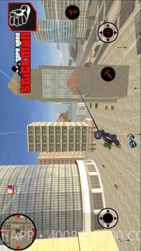 Stickman Rope Hero Vegas Mafia Crime Simulator截图1
