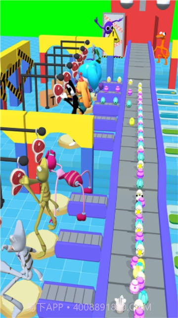 彩虹朋友鸡蛋工厂游戏截图3