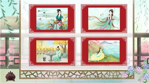 公主古装涂色截图2 公主古装涂色截图2