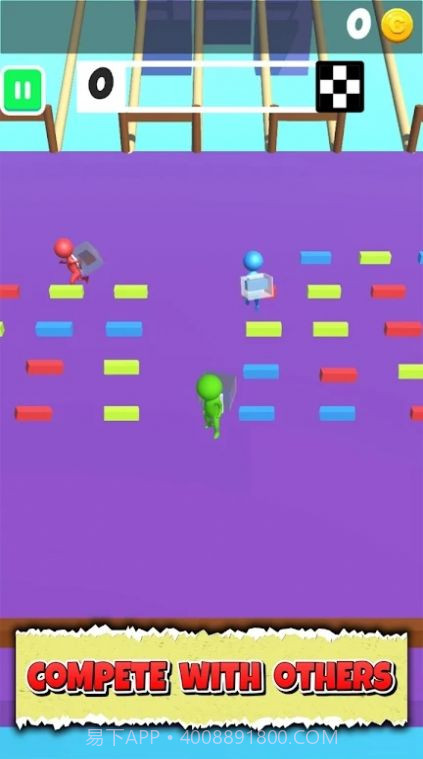 搭桥跑酷冲刺比赛截图2 搭桥跑酷冲刺比赛截图2