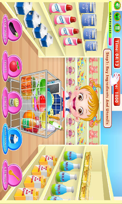 可爱宝贝爱厨房截图5 可爱宝贝爱厨房截图5