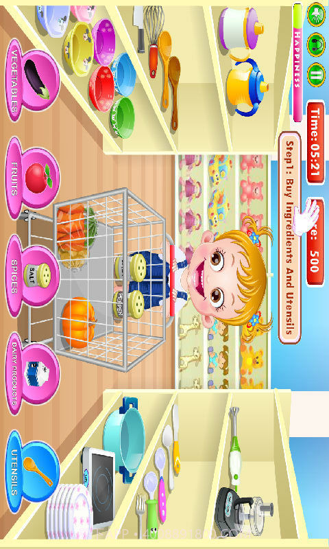 可爱宝贝爱厨房截图3 可爱宝贝爱厨房截图3