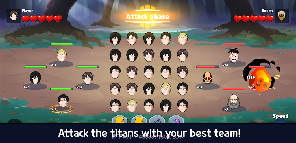 进击的巨人消消乐截图2 进击的巨人消消乐截图2