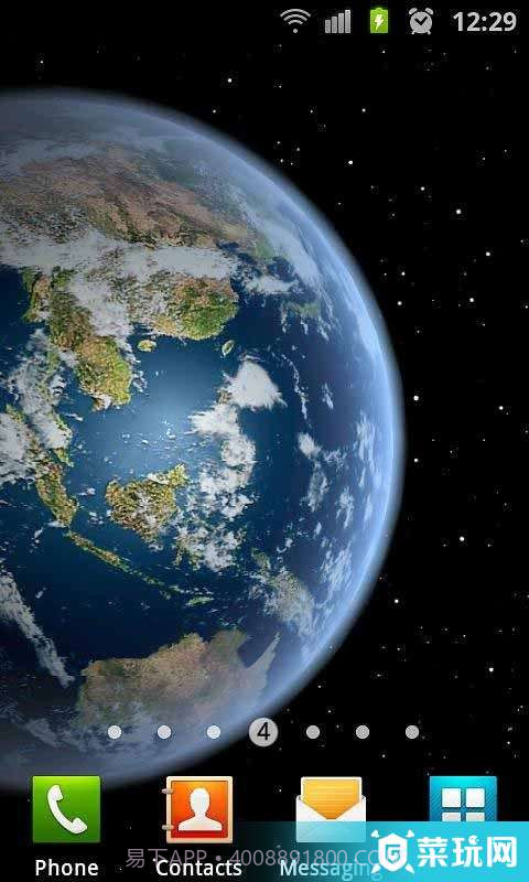 3D高清地球旋转动态壁纸截图3 3D高清地球旋转动态壁纸截图3