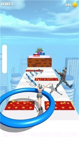 3D呼啦圈跑者截图3 3D呼啦圈跑者截图3