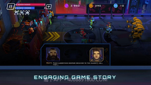 赛博朋克防卫行动截图2 赛博朋克防卫行动截图2