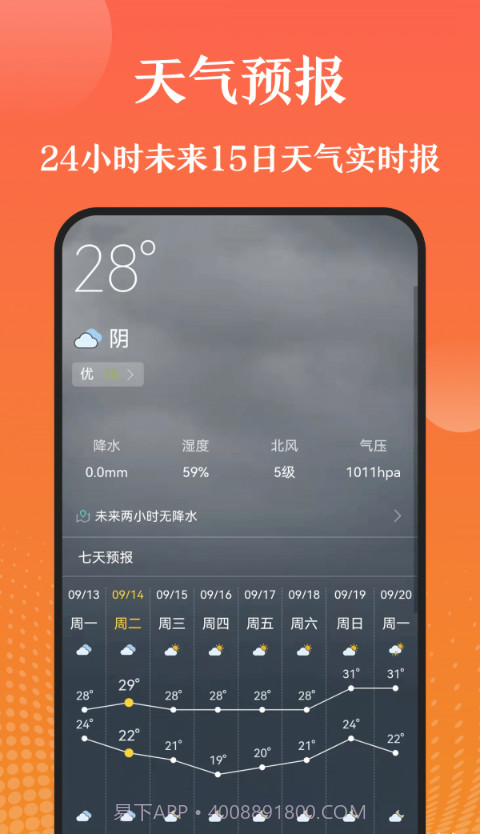 手机天气湿度计截图1 手机天气湿度计截图1