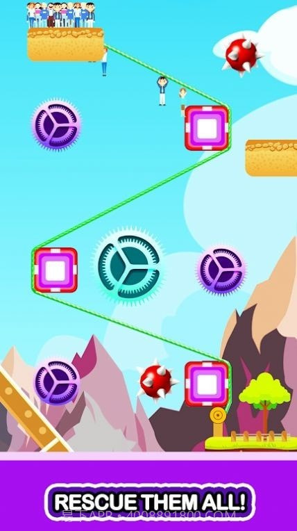 滑索救援冒险截图3 滑索救援冒险截图3