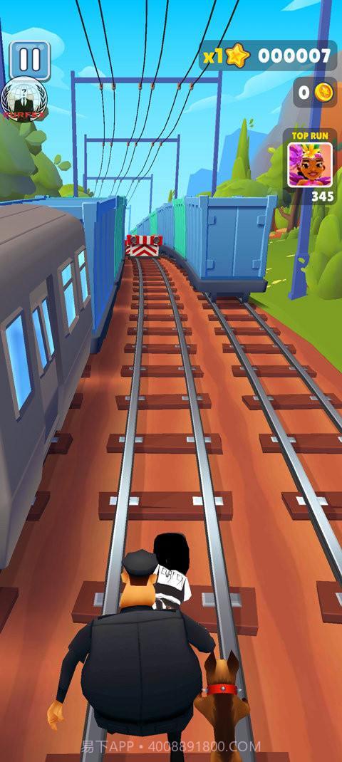地铁跑酷FxCz08版截图3 地铁跑酷FxCz08版截图3