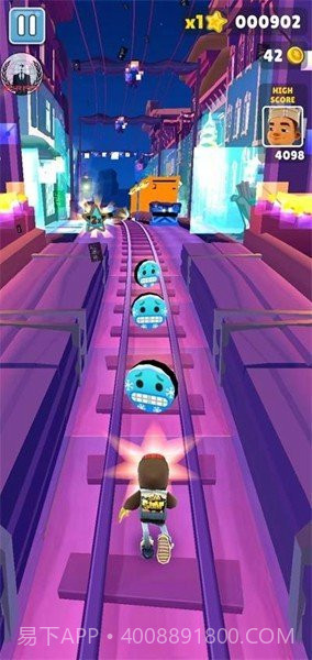 地铁跑酷eurfex菜单双旦截图1 地铁跑酷eurfex菜单双旦截图1