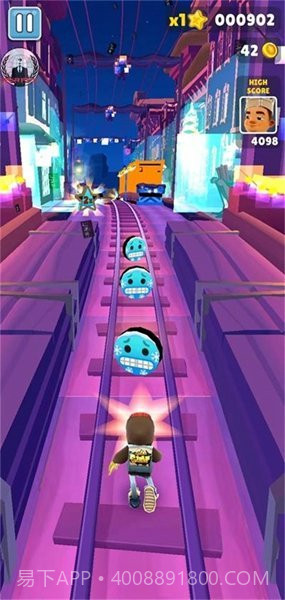 地铁跑酷EURFEX菜单截图3 地铁跑酷EURFEX菜单截图3