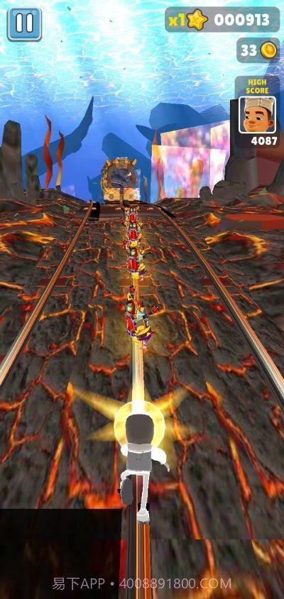 地铁跑酷地铁烫脚版本截图2 地铁跑酷地铁烫脚版本截图2