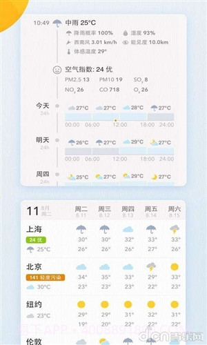 我的天气(MyWeather)截图1 我的天气(MyWeather)截图1