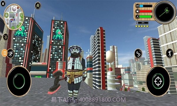 功夫熊猫绳索英雄无敌版截图3