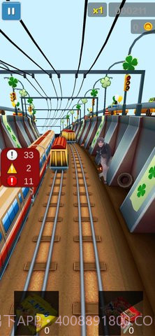 地铁跑酷坤坤金币版本截图1 地铁跑酷坤坤金币版本截图1