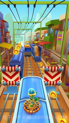 地铁跑酷国际服(Subway Surf)截图1 地铁跑酷国际服(Subway Surf)截图1