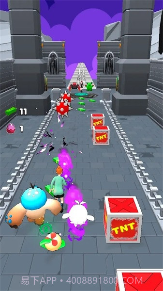 背包怪兽奔跑截图1