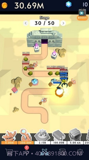 闲置防御塔截图1