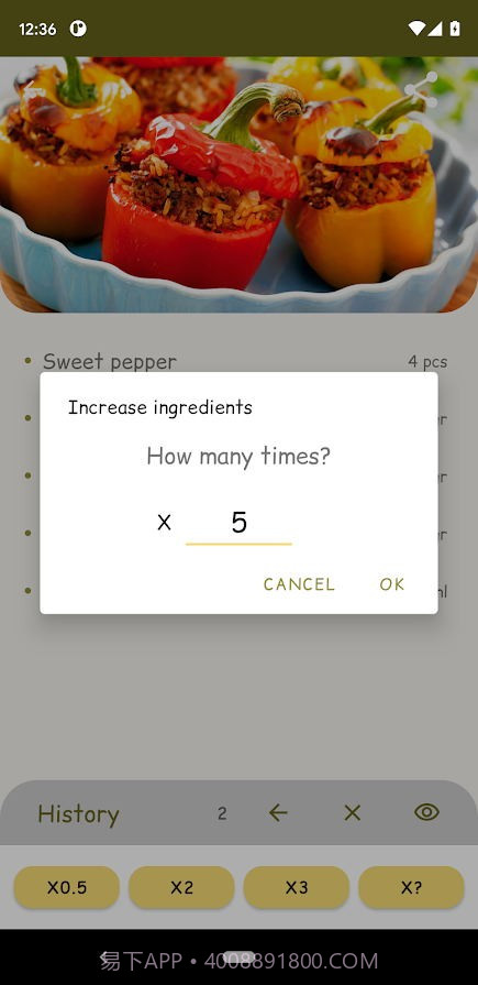 食谱计算器截图3 食谱计算器截图3