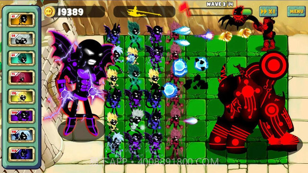 火柴人大战外星人截图2