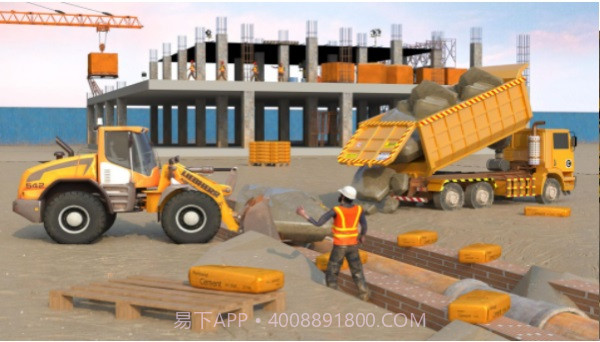 施工卡车游戏3D截图1 施工卡车游戏3D截图1