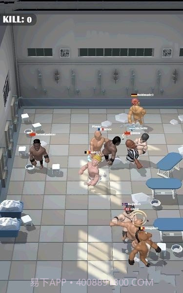 肌肉男更衣室战争截图1