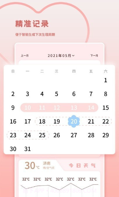 大姨妈月经期管家截图3