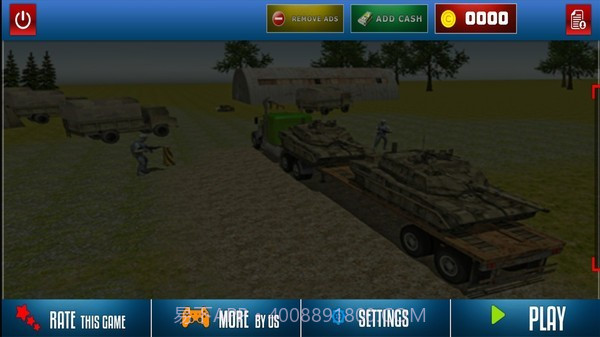 军队卡车汽油运输截图4